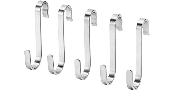 Ganchos en S de Ikea KUNGSFORS, de acero inoxidable, (6 cm ...