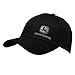 John Deere Black Side Logo Cap