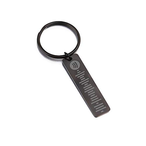 spotify code keychain custom spotify key rings