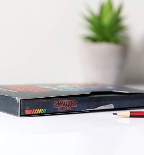 Stranger Things Notebook with Retro VHS Design Cover in Presentation Gift Box, Journal 240 Pages - Official Merchandise - Image 4