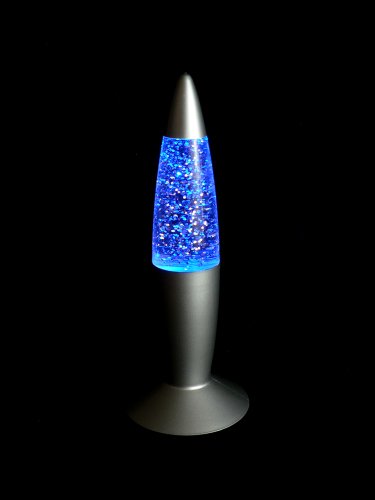 Fortune Products MGL-RGB Mini Glitter Lamp, 7 1/2" Height, 2 3/4" Diameter, Multi-Color