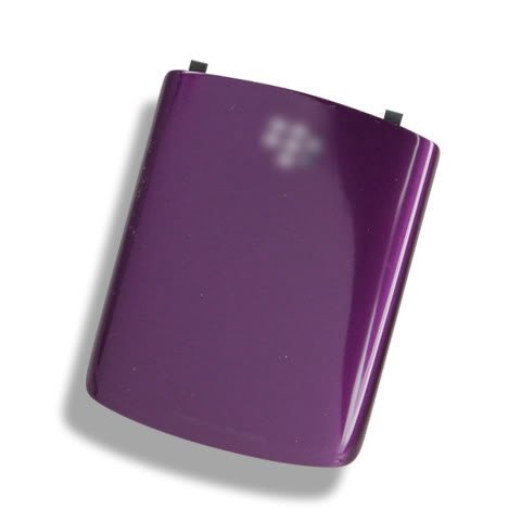 [DARK PURPLE] Original OEM Genuine Housing Case Bezel Faceplate Panel Fascia Plate Frame+QWERTY Keyboard+Keypad Button Buttons Key Keys+Battery Back Cover Door+Len Lens FOR BlackBerry Curve 8520 - Thumbnail 2