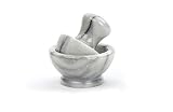RSVP White Marble Spice Grinder Set