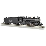 Prairie 2-6-2 Steam Locomotive w/Smoke & Tender - Boston & Maine #1501 - HO Scale