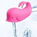 Aurelie Silicone Whale Tub Faucet Cover for Kids, Protective Baby Safety Products for the Bathtub Spout, Pink