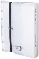 リヒトラブ ファイル ハガキホルダー アクアドロップス 乳白 A5016 1