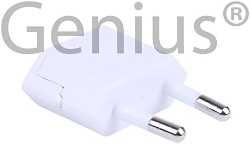satkit convertitore/adattatore/convertitore di presa 2 Pins Euro a presa UK 3 Pins con fusibile incluso
