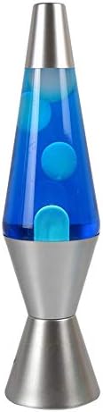 QTRT Lava Lamp, Volcano Lava Lamp Jellyfish Lamp Decoration Lamp Creative Bedside Lamp Night Light Romantic Dream Bedroom Lamp, Yellow Wax/Blue Liquid/Orange/Red/White (Color : White)