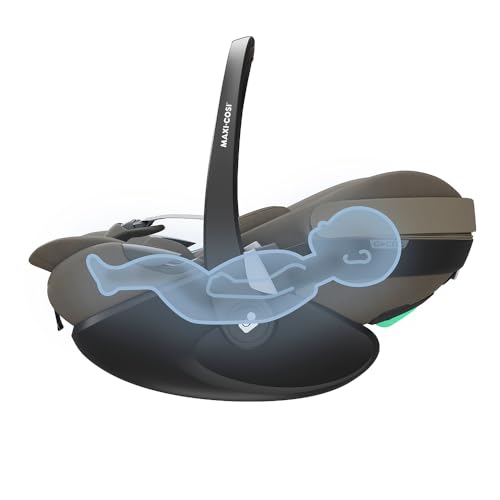 Bebê Conforto Maxi-Cosi, Pebble Pro², com Base Familyfix, Giro 360° Isofix, Twillic Truffle