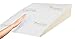 Wedge Pillow for Acid Reflux - 7.5 Inch Pillow Wedge for Sleeping. Industry Leading 1.5 Inch Memory Foam Top and Stay Cool Bamboo Cover. Ideal for Gerd, Heartburn, and Snoring (30.5