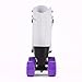 C SEVEN Cute Roller Skates for Kids and Adults (Purple, Women's 10 / Men's 9)