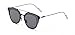 GAMT Vintage Round Mirrored Sunglasses Metal Frame Full-rim Reflective Lens