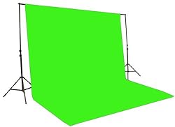Fancierstudio Chromakey Green Screen Kit 1000 Watt