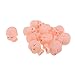 Fityle 10pieces Vinyl Baby Doll Head for Artist Hand Painting Doll Body Part DIY Replacement Keychain