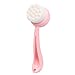 Mermaid Facial Cleansing Brush, Ultra-Soft Manual Face Skin Cleanser Brush Massage Brush for Deep Washing Pore, Best Exfoliating no Irritating Scrubber(Pink)