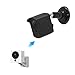 Mrount Wyze Camera Wall Mount Bracket, Protective Cover with Security Wall Mount for Wyze Cam V2 V1 and Ismart Spot Camera Indoor Outdoor Use by (Black, 1 Pack) primary