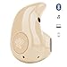 Mini Bluetooth Earphone,Eonfine V4.0+EDR Wireless Bluetooth Earbud,Ultra Slim Hands-free Stereo Headset with Mic For iPhone 6 6 6S Plus,Samsung S7 Note 5 (Khaki)
