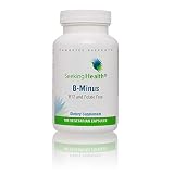B-Minus | Provides Thiamin, Riboflavin, Niacin, Vitamin B6, Pantothenic Acid, Biotin | Free of B12 and Folate | Non-GMO | Physician Formulated | 100 Vegetarian Capsules |Seeking Health