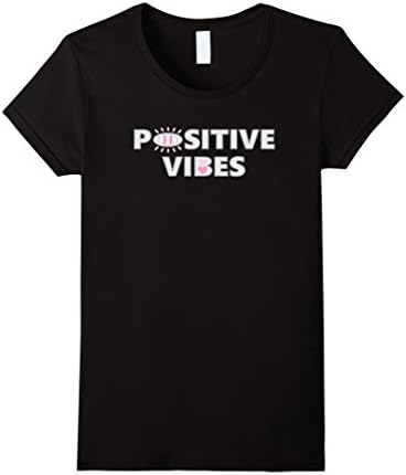 Women's positive vibes infertility IVF trying to conceive t shirt XL Black