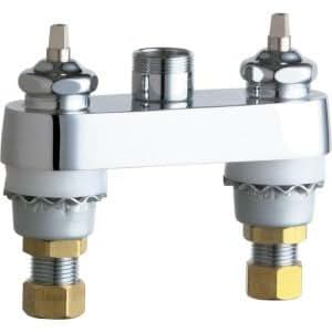Chicago Faucets 895-LESHAB 2-Handle Kitchen Faucet in ...