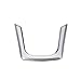 HIGH FLYING Matte Steering Wheel Bottom Cover Trim U Shape ABS for Jaguar F-Pace X761 2016 2017 2018