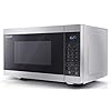 Sharp-YC-MG51U-S-25L-900-W-Digital-Touch-Control-Microwave-with-1000-W-Grill-25-Litre-Capacity-11-Power-Levels-and-8-Cooking-Programmes--Silver SHARP YC-MG252AU-S 900W Digital Touch Control Microwave with 25 L Capacity, 1000W Grill & Defrost Function – Silver (pre…