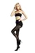 Alice & Belle Women's 40 Den superfine fiber Control Top Pantyhose, super soft tights (Small, Black)