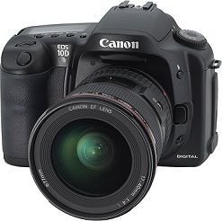 Canon EOS 10D SLR-Digitalkamera (6,52 Megapixel, nur Gehäuse)