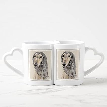 Amazon Sato 子鹿 絵画 かわいい元 犬 芸術 ペアカップ プレゼント かわいい オシャレ コップ 両親 夫婦 おそろい 結婚祝い 内祝い 新築 引っ越し 名 Present Gift Kanemira タンブラーグラス