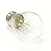 Sival - LED S14 Light Bulbs for Outdoor Patio/Bistro String Lights, 25-Pack, Warm White, Medium Base (E26/E27), 1 Watt