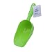 Sroute Pet Food Scoop; 1-Cup, Lines for 1/2 Cup and 1 Cup, Volumes for 100ml and 200ml, Dog Puppy Cat Rabbit Plastic Pet Food Scoop,Four Colors Available (Green)