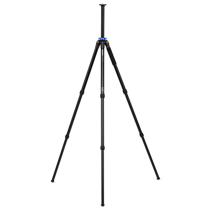 Benro Mach3 Aluminum Tripod – Professional Heavy-Duty Tripod for DSLR & Mirrorless Cameras, 3-Section Twist Lock Legs, Magnesium Casting, and Interchangeable Feet for Ultimate Stability (TMA37AL)