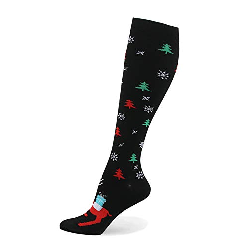 HLTPRO 20-30 mmHg Compression Socks Women & Men - Compression Stockings for Running, Nurse, Flight, Travel