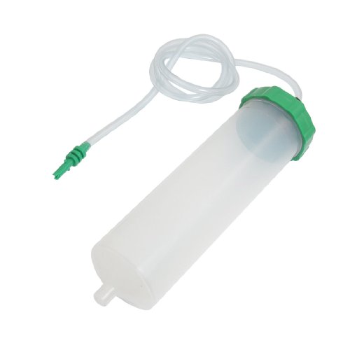 SODIAL(R) 300CC Helix Luer Lock Tip Dispenser Syringe Barrel w Adapter