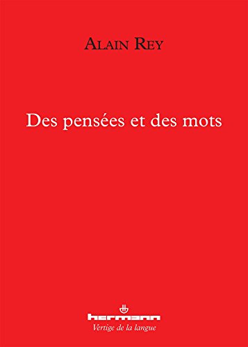 Des  pensées et des mots