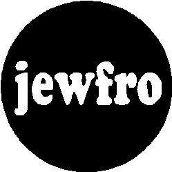 Jewfro Pinback Button 1.25" Pin / Badge Jew Fro Jewish Humor