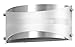 Acciaio Wall Sconce One-Light Lamp Brushed Nickel with White Diffuser - Linea di Liara LL-SC6-BN