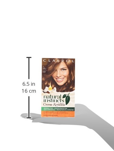 Clairol Natural Instincts Crema Keratina Hair Color Kit Dark