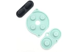 JMXLDS Replacement Button Conductive Silicone A B D-Pad Rubber Contact Pad for Gameboy Color GBC Console