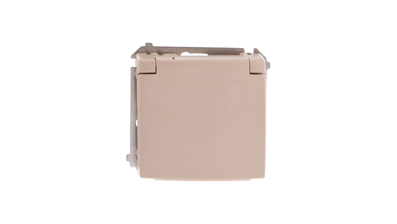 Kontakt-Simon BMGZ1B.01/12 Socket Beige Plastic IP44 250 V 75 mm 50 mm