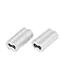 uxcell 1mm Wire Rope Aluminum Sleeves Clip Fittings Cable Crimps 100pcs