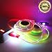 Iphone Cable Charging Led Light Charger Retractable Cable, Iphone 7 7s Iphone 5 and 5s, 5c, Iphone 6, 6s, 6, Plus, Ipad 4, Mini 2 3, Lightning Fast,Car Accessory with Smiley Faces
