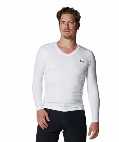 [アンダーアーマー] UA HEATGEAR FITTED LONG SLEEVE V-NECK