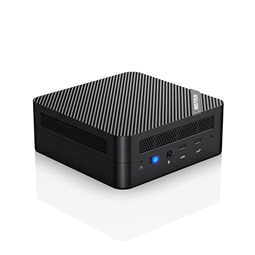 MINISFORUM UM590 Mini PC Windows 11 Pro AMD Ryzen 9 5900HX,32 GB RAM 512 GB PCIe SSD,Upgraded