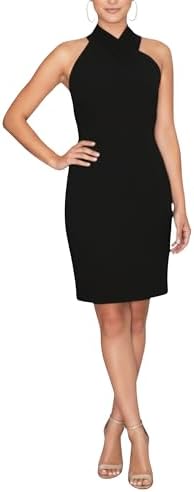 beautiful black lace dresses BCBGMAXAZRIA Women's Embellished Twist Hot Fix Gown - Black