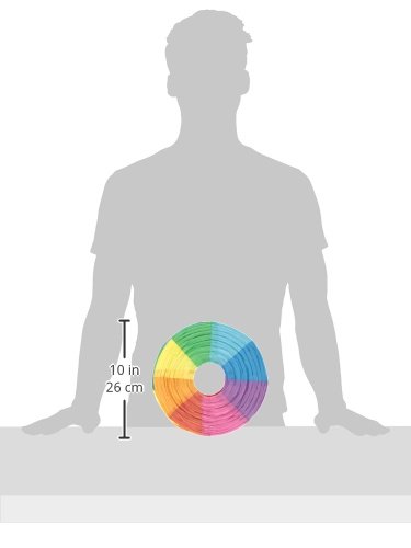 Beistle 3-Pack Rainbow Paper Lanterns, 9-1/2-Inch