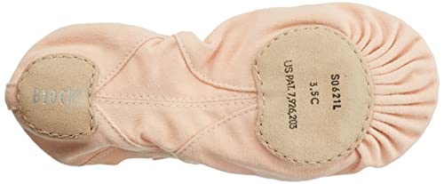 Bloch Women's Pro Elastic Ballettschuh - Segeltuch Mit Geteilter Sohle