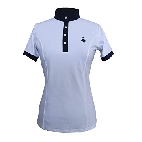 HR Farm Women's Quick Dry Short Sleeve Rider Sport Sun Shirt