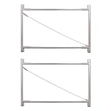 Adjust-A-Gate Gate Building Kit, 36"-72" Wide Opening Up to 6' High (2 Pack)