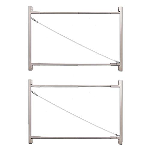 Adjust-A-Gate Gate Building Kit, 36"-72" Wide Opening Up to 6' High (2 Pack)